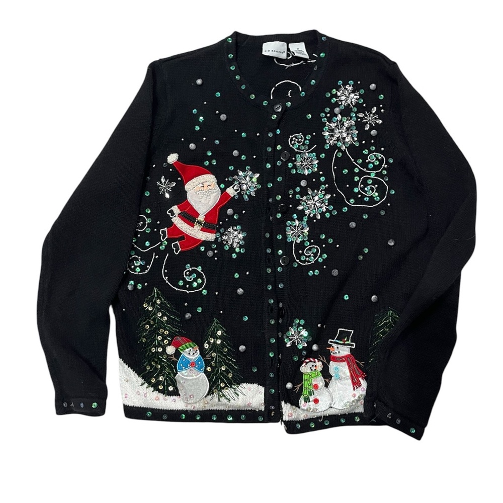 Kim Rogers Christmas Cardigan